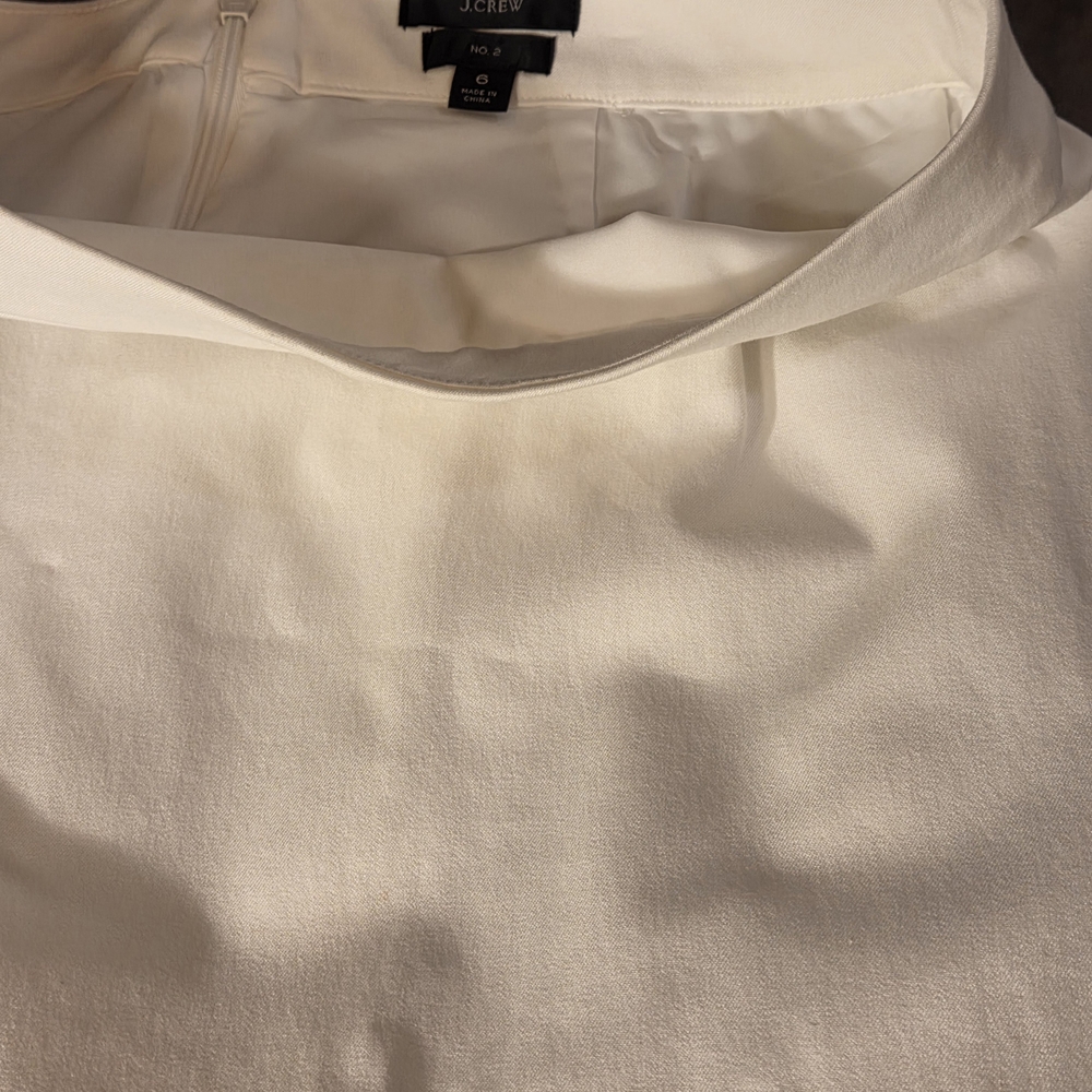 J.Crew White Skirt